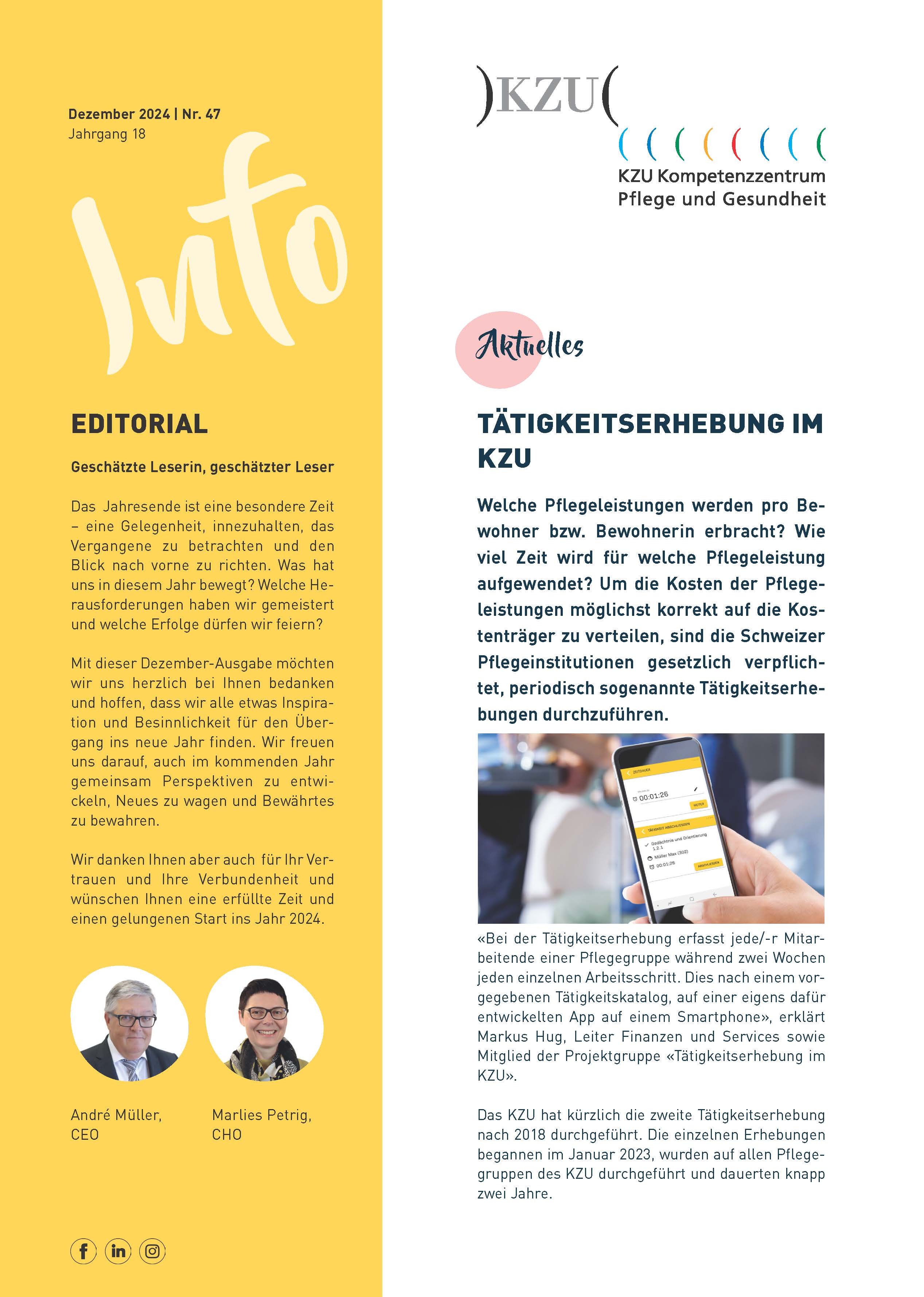 KZU Info Nr. 47 - Dezember 2024
