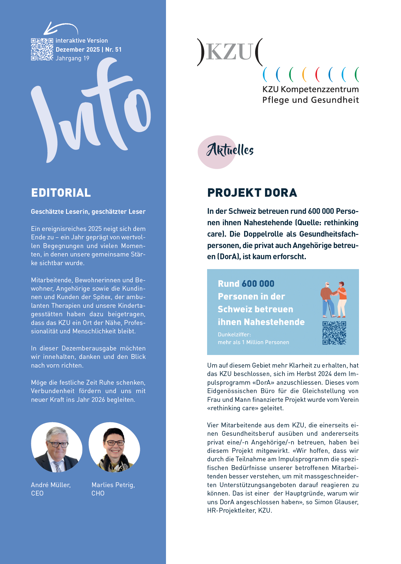 KZU Info Nr. 51 - Dezember 2025