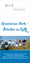 Flyer Gemeinsam Stark - Arbeiten im KZU
